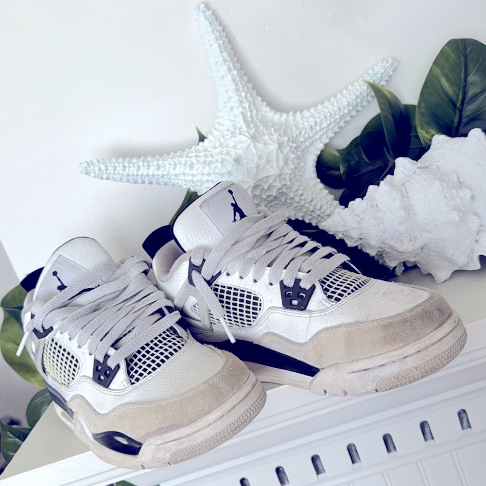 Jordan 4 Retro Military Black - Picture 3 of 11